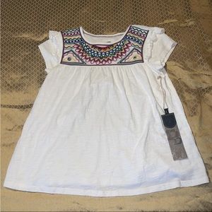 Double D Ranch Embroidered Top western style size Small New with tags $169